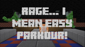 Descargar RAGE, I mean easy parkour para Minecraft 1.9.3